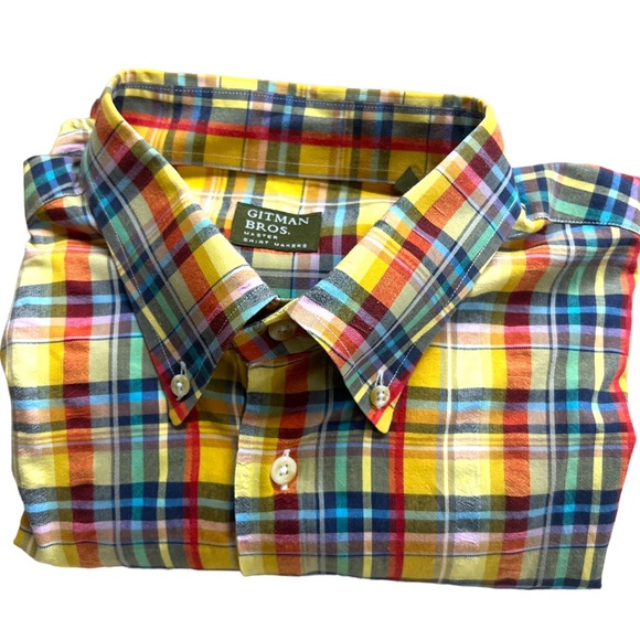 SzXL Gorman Bros. Long Sleeve Check Button Down Shirt - Picture 4 of 5